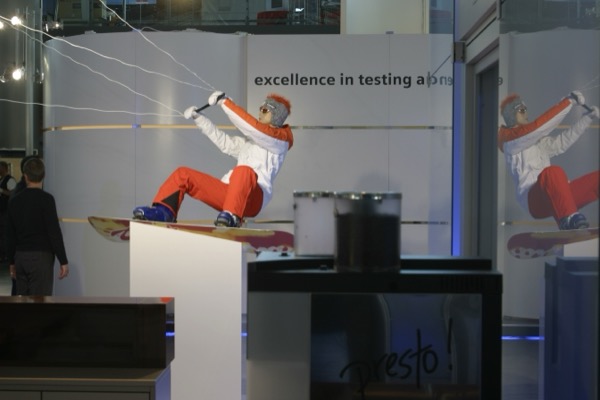 Messeobjekt<span>Sincotec<br>Gips, Lack<br>M 1:1</span>